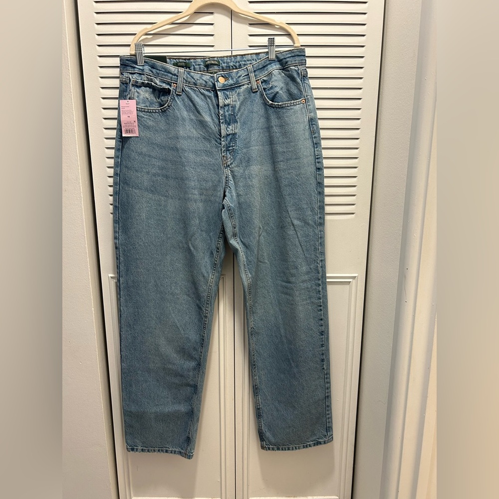 Women High Rise EasyRigid Straight Jeans